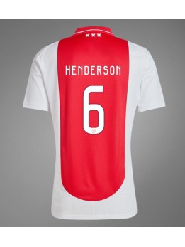 Billige Ajax Jordan Henderson #6 Hjemmedrakt 2024-25 Kortermet